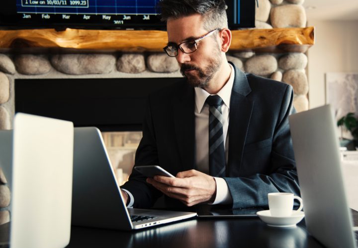Image: employee working